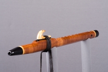 Tasmanian Blackwood Native American Flute, Minor, High C-5, #J71D (1)